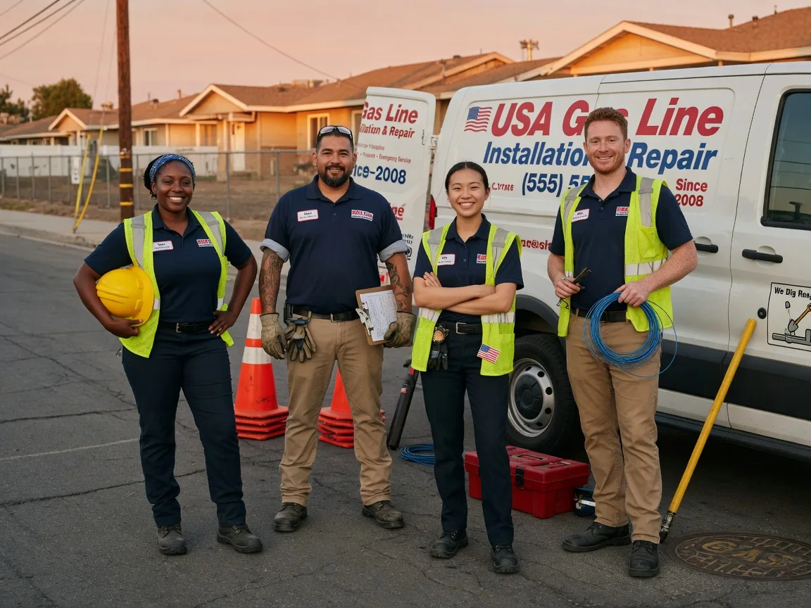 Gas Line Installation company in Franklinville, NJ
